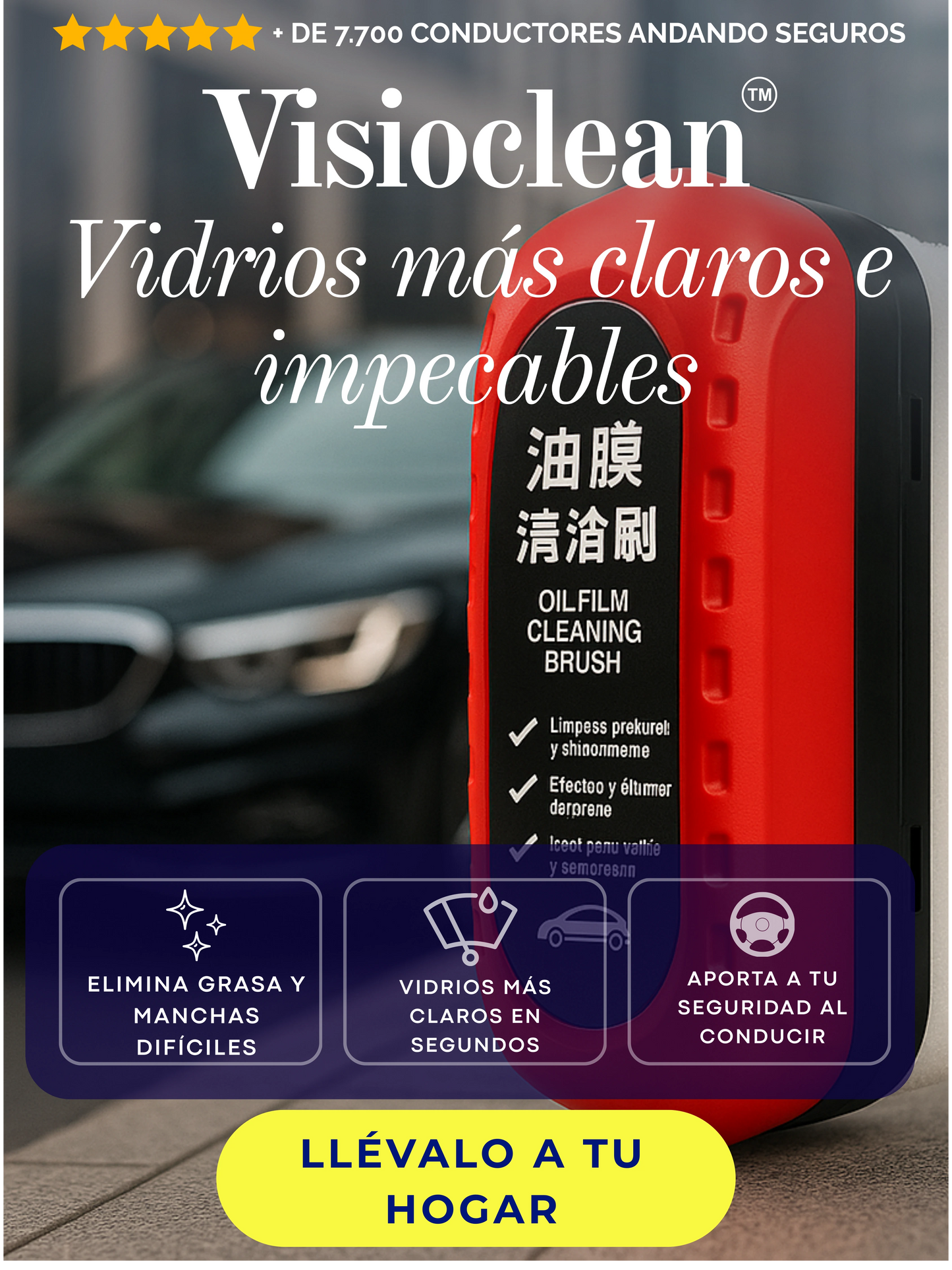 Visioclean | Vidrios Claros en Segundos