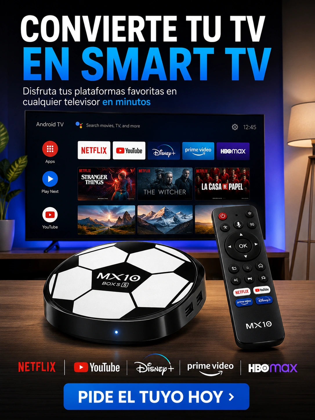 Tv Box Futbolero