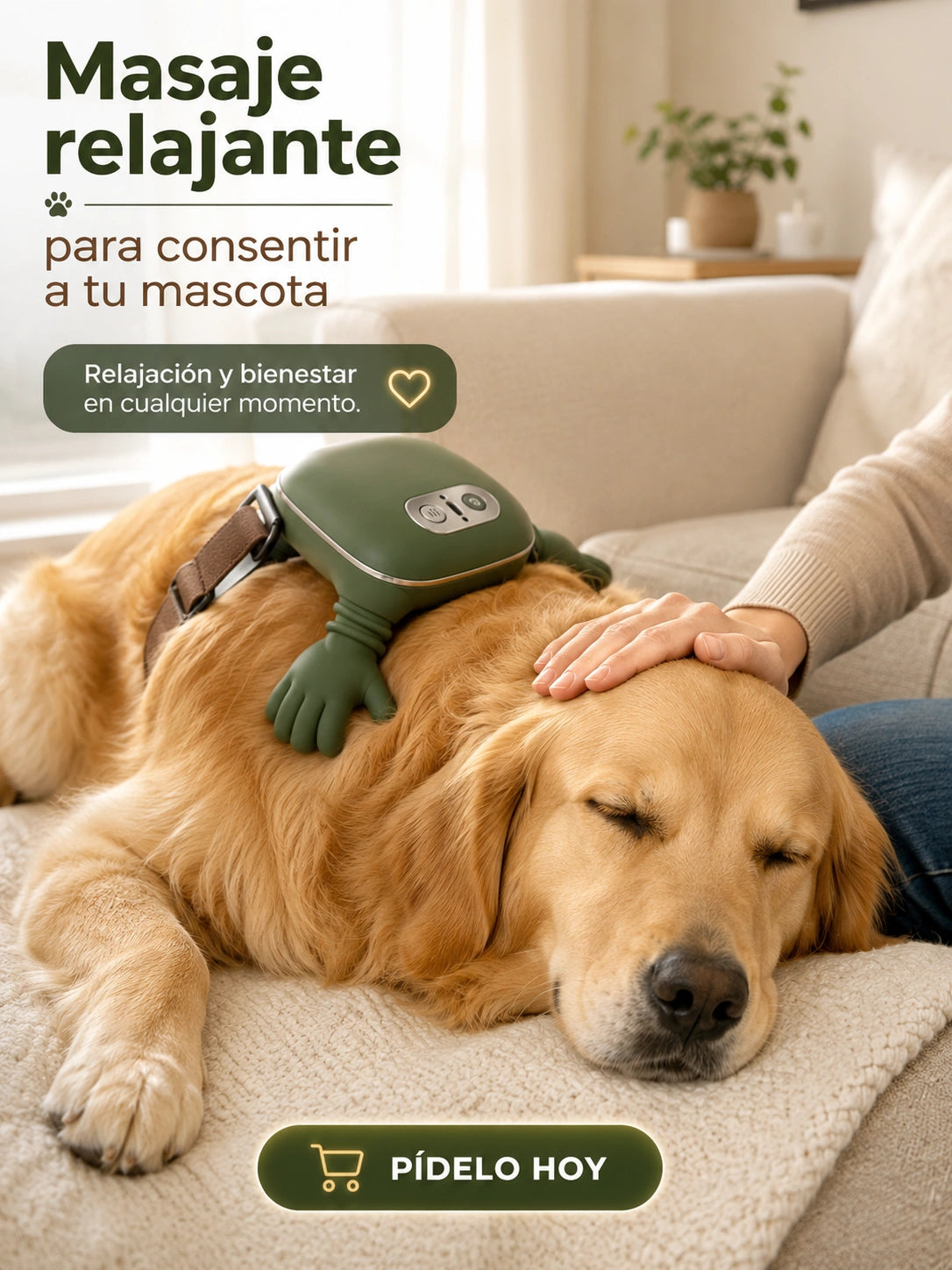 Masajeador Para Mascotas